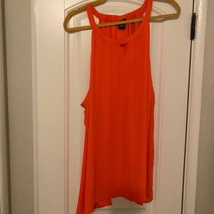 Nwt Torrid Plus Size coral color halter tank